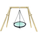 Kids Oakley Swing Set with 1.2m Spidey Web Swing