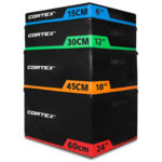 CORTEX Soft Plyo Box Modular Stackable 15cm  30cm  45cm  60cm