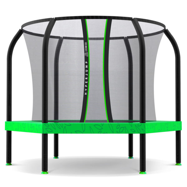 Kids 7ft Springless Hoppy 2 Trampoline Set