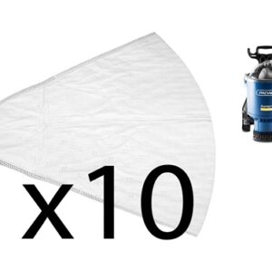 10 x Synthetic Bags for Pacvac Superpro 700 Series