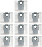 10 X Vacuum Bags For Roborock S7 MaxV Ultra  Q7 Max+  S8+ & S8 Pro Ultra