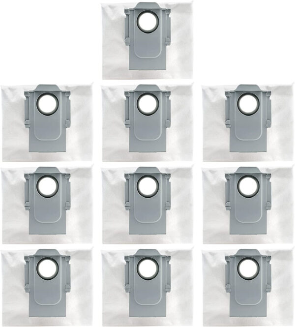 10 X Vacuum Bags For Roborock S7 MaxV Ultra  Q7 Max+  S8+ & S8 Pro Ultra