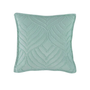 TUFTED MICROFIBRE SUPER SOFT CUSHION COVER-SAGE GREEN