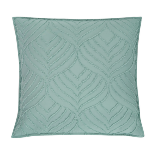 TUFTED MICROFIBRE SUPER SOFT EUROPEAN PILLOWCASE-SAGE GREEN