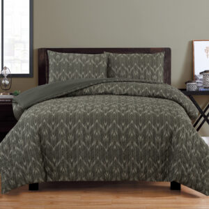 Oak EMBOSSED QUILT COVER SET - QUEEN