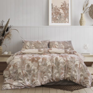 Bayley PRINTED QUILT COVER SET - KING