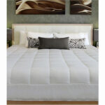 2 in 1 Cushion Quilt Pad Grey Single