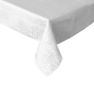 Jacquard Tablecloth Tuscany White 135 x 180 cm