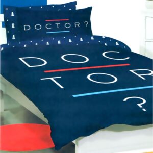 Doctor Who Quilt Cover Set Queen