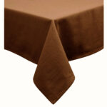 Hoydu Cotton Blend Table Cloth Copper 180cm Round