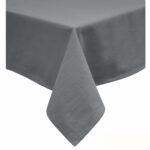 Hoydu Cotton Blend Table Cloth 180cm x 260cm  - SLATE GREY