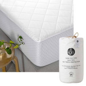 Accessorize Cotton Top Waterproof Mattress Protector King