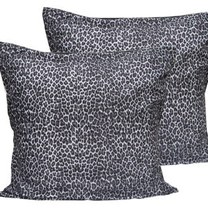 Accessorize 2 Pce LEOPARD European Pillowcase