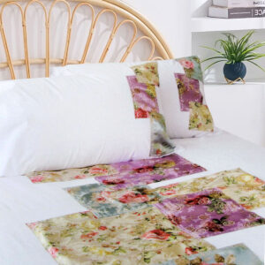 Accessorize Country Rose White Quilt Cover Set Single