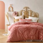 Vintage Design Homewares Rosa Rose Quilt Cover Set Queen