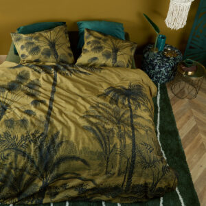 Bedding House Tour du Monde Ochre Cotton Quilt Cover Set King