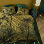 Bedding House Tour du Monde Ochre Cotton Quilt Cover Set Queen