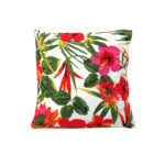 J.Elliot Home Kalani Floral Filled Cushion 43 x 43 cm Hot Pink