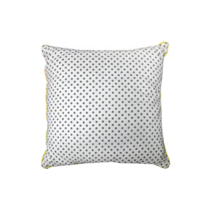 J.Elliot Home Lana Polka Yellow Filled Cushion