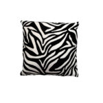 J.Elliot Home  Embroidered Black Filled Cushion 43 x 43 cm