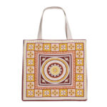 J Elliot Home Kasbah Cotton Tote Shopping Bag 40.5x43x10cm Pink