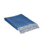 J.Elliot Home Idris Cotton Throw Santorini Blue Home