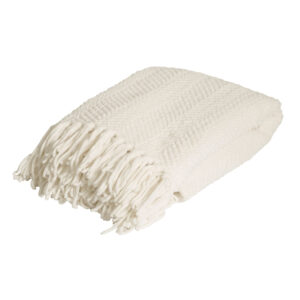 J.Elliot Home Louie Throw Rug Ivory