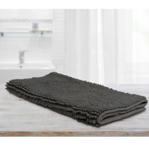 Toggle Microfiber Bath Mat Large Charcoal