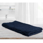 Toggle Microfiber Bath Mat Large Navy