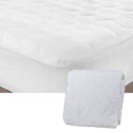 Essentially Home Living Microfibre Quilted Fitted Mattress Protector - KING SINGLE