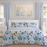 Ardor Peach  Printed Quilt Cover Set Queen