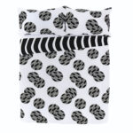 Apartmento Ontario Reversible Quilt Cover Set BLACK Queen