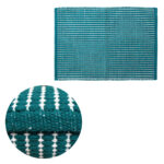 Ladelle Classic Teal 100% Cotton Kitchen Mat Rug