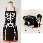 Cubby House Kids Set of 3 Skeleton Halloween Children Kids Kitchen Chef Set