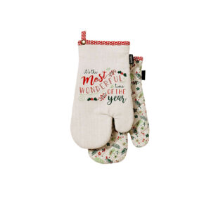 Ladelle Set of 2 Wonderful Kitchen / BBQ Oven Mitt