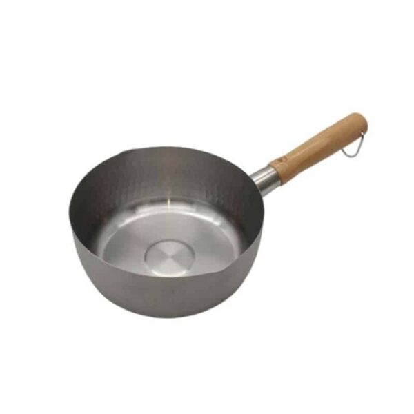 Kirameki Japan Stainless Steel Hammered Soup Pot Saucepan 18cm/20cm - 18cm