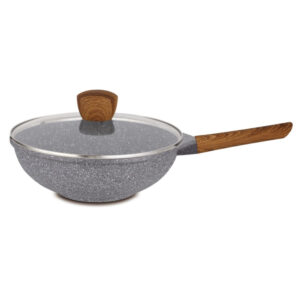 Hello Kitchen Non-stick Marble Wok 28cm/32cm - 28cm