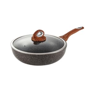 Justcook 30cm JSHS-IH4930C-1 Marble Wok Stirfry Pan