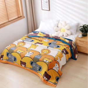 Ultrasoft Cartoon  Elephant Blanket