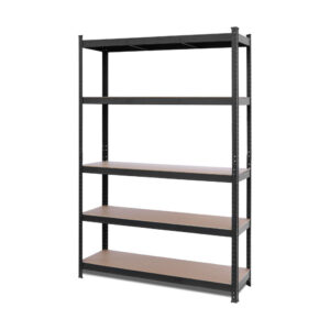 5-Tier Garage Shelving Warehouse Rack 1.8M x 1.2M Racking Storage shelves 1000Kg