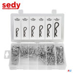 150Pcs Cotter Pin Assortment Set Grab Split Fixings Securing Lock Pins Spring Au