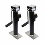 2x Trailer  Canopy Jack Stand 2267kg/ 5000lbs Heavy Duty Weld Bracket