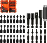 34Pc Impact Screwdriver Bit Set Nut Driver Magnetic Drill Holder Quick Release