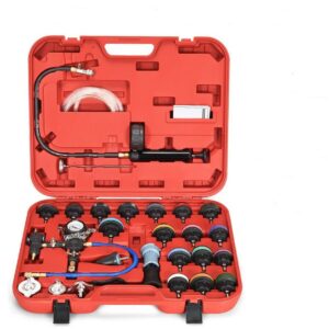 28Pc Radiator Pressure  Set Cooling System Leaking Check Refill Vacuum Tool