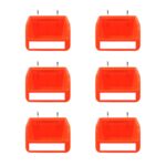 6Pc Pegboard Bins Peg Board Parts Storage With Steel Hooks Tools Organiser Tray