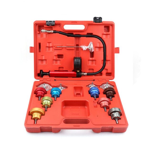 Universal Cooling System Radiator Pressure Tester Gasket  Kit Leak Detector