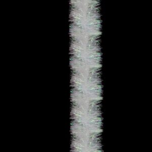 5x 2.5m Christmas Tinsel Xmas Garland Sparkly Snowflake Party Natural Home Décor  White Pearlescent