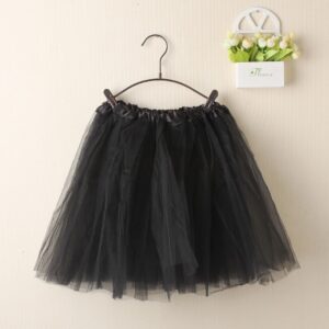 New Adults Tulle Tutu Skirt Dressup Party Costume Ballet Womens Girls Dance Wear  Black  Kids