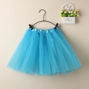 New Adults Tulle Tutu Skirt Dressup Party Costume Ballet Womens Girls Dance Wear  Blue  Adults