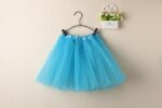 New Adults Tulle Tutu Skirt Dressup Party Costume Ballet Womens Girls Dance Wear  Blue  Kids